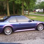 This Honda was painted using our Blue Purple flip paint Colorshift Pearls  pigment.
