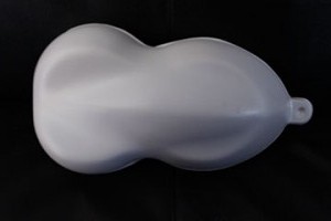 White base coat - white test panel - white speed shape for showing off your custom paint jobs