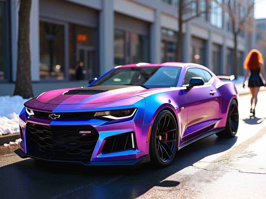 Chameleon Colorshift camaro in 4739RBG